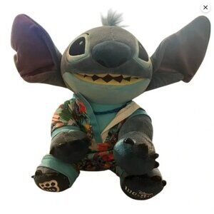 Disneys Lilo & Stitch Build-A-Bear Plush Toy With Hawaiian Shirt